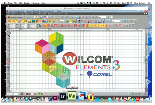 wilcom embroidery studio e3 using column tool to digitize odd shape